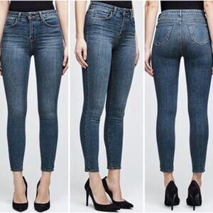 L'Agence Marguerite Jean Skinny High Rise New Vintage Stretch Women 27 x 30